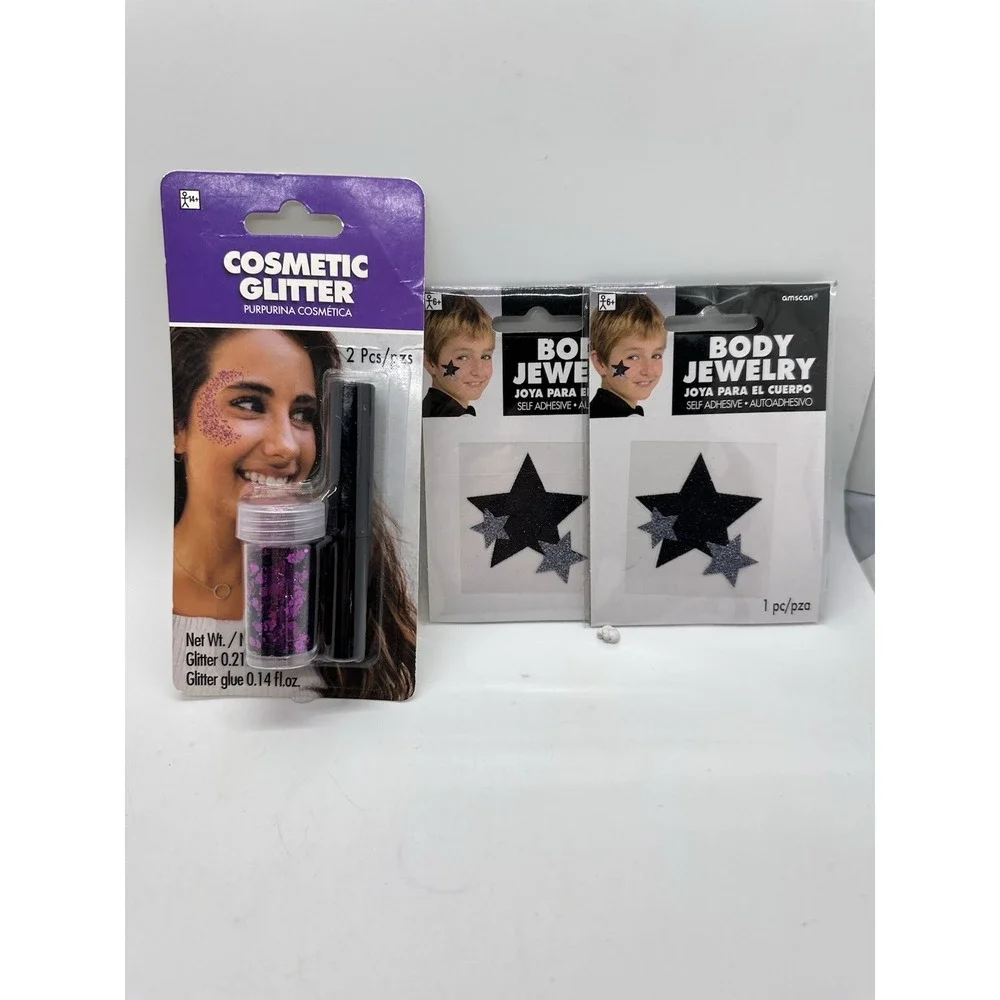 Body‎ Jewelry And Cosmetic Glitter